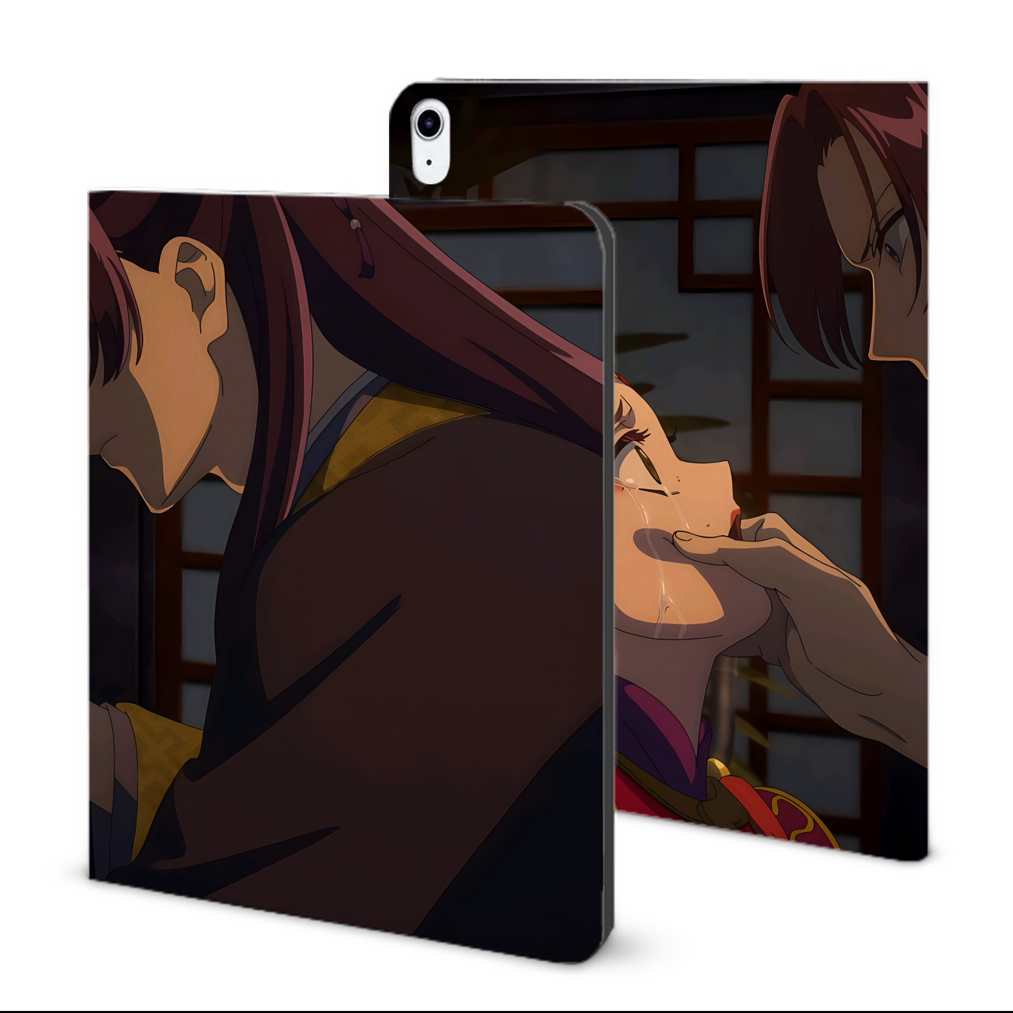 （画像用） 薬屋のひとりごと The Apothecary Diaries IPad ケース ブック型 PUレザー TPU 耐衝撃 軽量 薄型 ペン収納なし 全面保護 IPad 各モデル対応